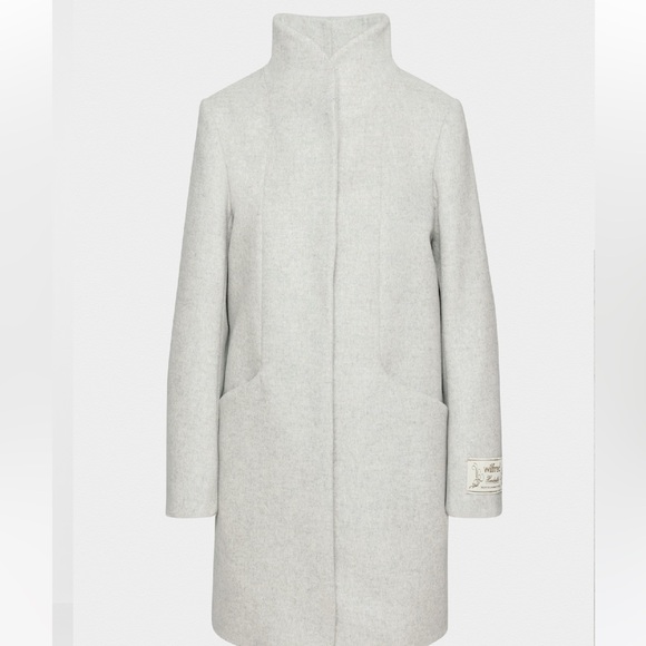 NWOT WILFRED
ARITZIA)The Cocoon Coat - Virgin Wool Cashmere Heather XL - Picture 3 of 16